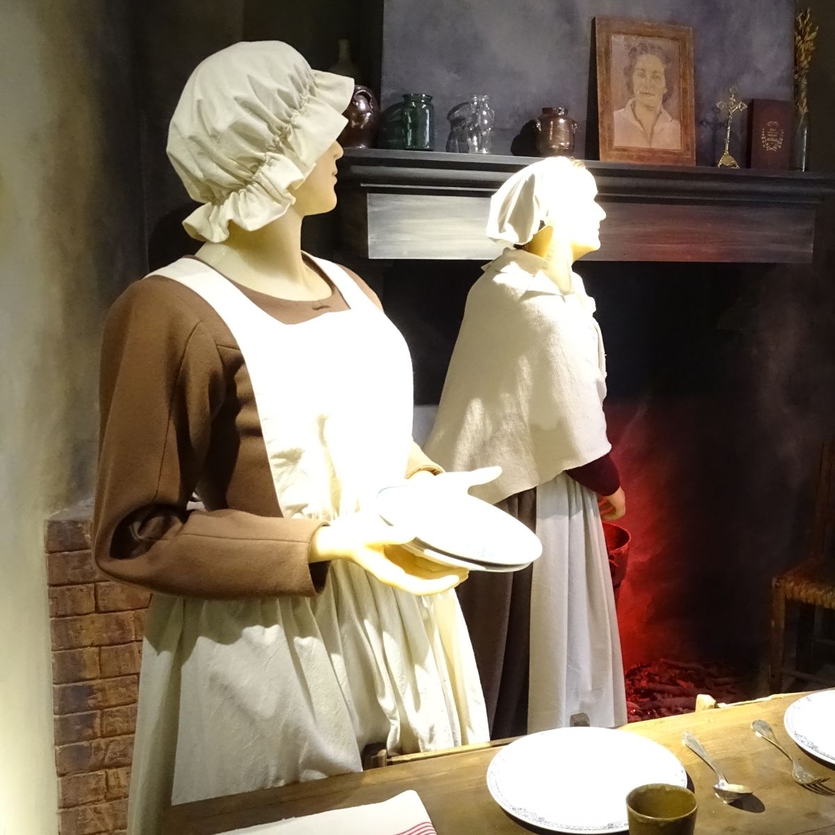 Une visite de musée de cire