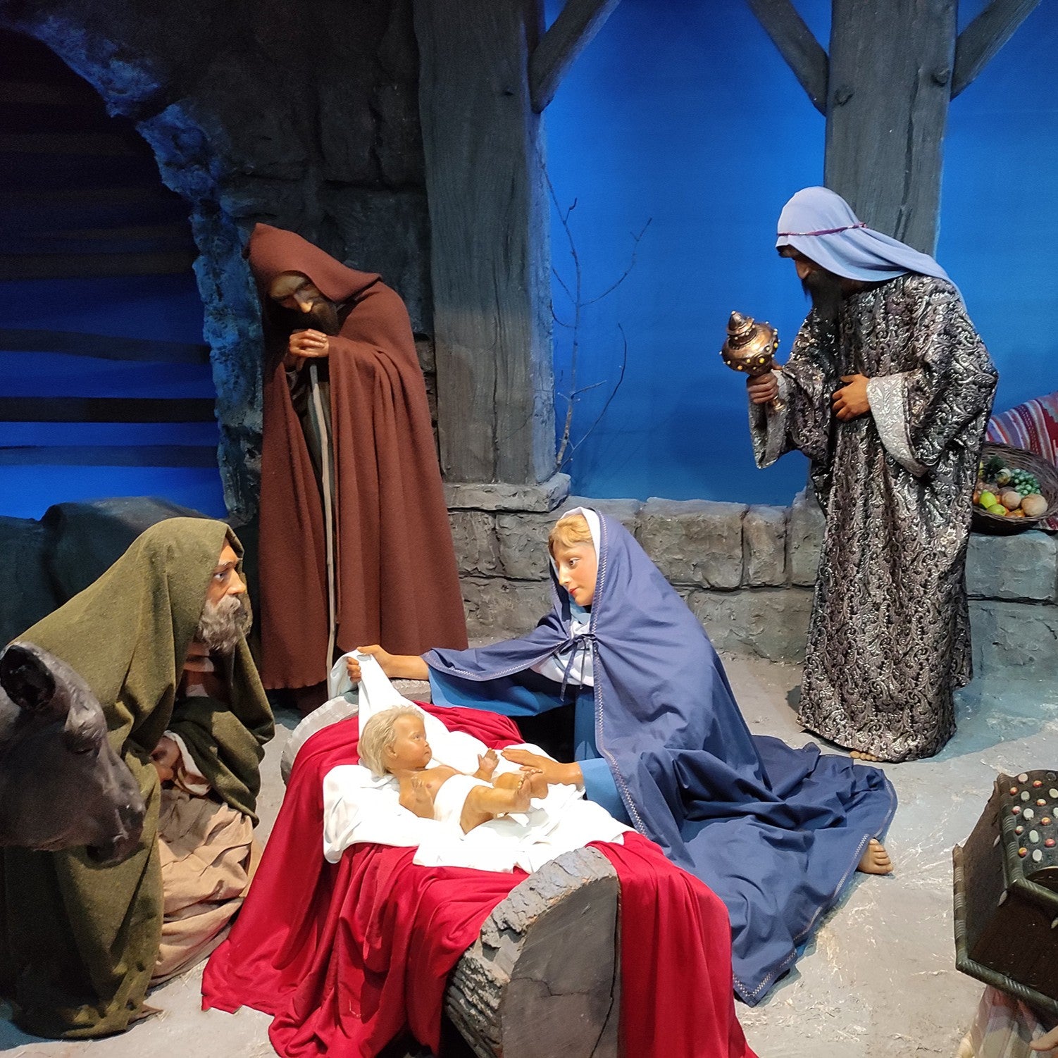 Une visite de musée de cire