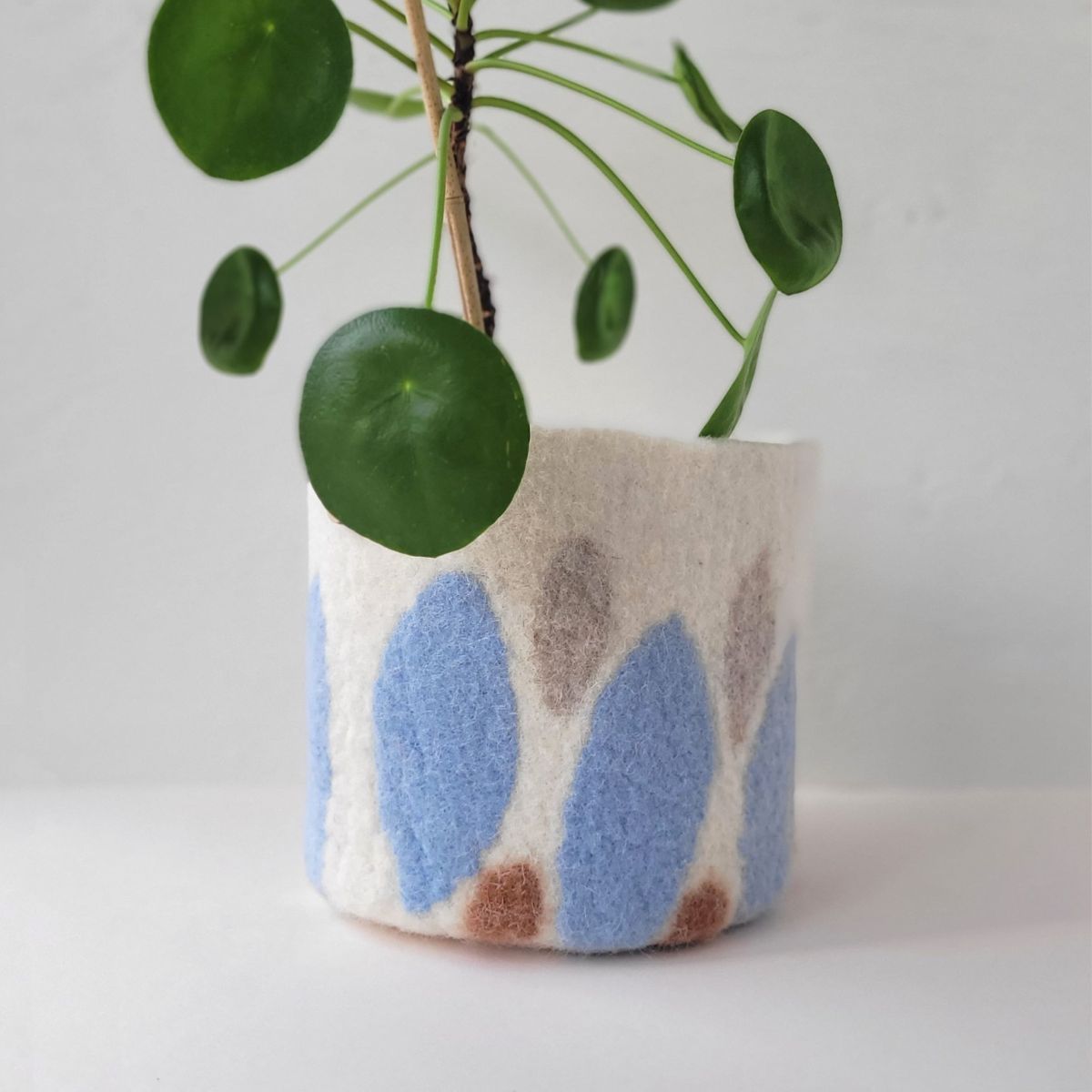 Un objet déco en laine